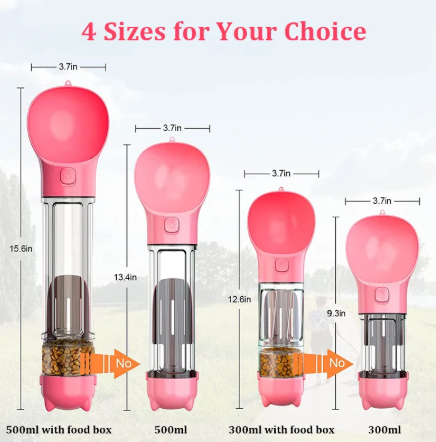 Dear Bark 3-in-1 Walk & Go Bottle